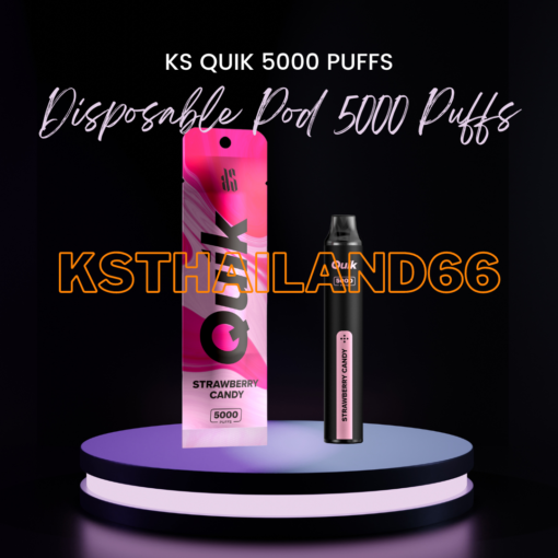 KS Quik 5000 Puffs Strawberry Canny