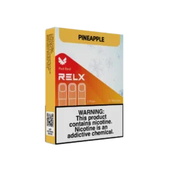 สับปะรดเป็นรสชาติที่มีความหวานและกลิ่นหอมของผลไม้ Relx Pod Real กลิ่นสับปะรดจะทำให้คุณรู้สึกถึงความสดชื่นและความหวาน รสชาติที่เข้มข้นและกลิ่นหอมของสับปะรดทำให้การสูบเป็นประสบการณ์ที่น่าประทับใจ