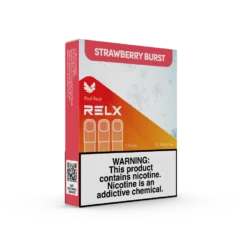 สตรอเบอร์รี่เป็นรสชาติที่มีความหวานและกลิ่นหอมของผลไม้ Relx Pod Real กลิ่นสตรอเบอร์รี่จะทำให้คุณรู้สึกถึงความสดชื่นและความหวาน รสชาติที่เข้มข้นและกลิ่นหอมของสตรอเบอร์รี่ทำให้การสูบเป็นประสบการณ์ที่น่าประทับใจ