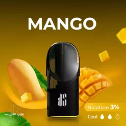 Mango เป็นรสมะม่วงหวานฉ่ำที่เต็มไปด้วยความสดชื่น การสูบ KS KURVE POD รส Mango จะทำให้คุณรู้สึกเหมือนกำลังทานมะม่วงสุกที่หวานหอมและอร่อย รสชาตินี้เหมาะสำหรับผู้ที่ชื่นชอบผลไม้รสหวานที่สดชื่นและมีชีวิตชีวา