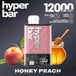 Honey Peach (พีชน้ำผึ้ง): มีกลิ่นหอมของพีชผสมกับความหวานของน้ำผึ้ง สร้างประสบการณ์การสูบที่หวานหอมและนุ่มนวล เหมาะสำหรับคนที่ชื่นชอบรสผลไม้ที่หวานหอม ความหอมหวานของพีชที่ถูกผสมกับความหวานของน้ำผึ้งจะทำให้คุณรู้สึกอบอุ่นและสบายใจทุกครั้งที่สูบ